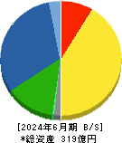 日本エム・ディ・エム 貸借対照表 2024年6月期