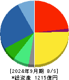 三井松島ホールディングス 貸借対照表 2024年9月期 三井松島ホールディングス 貸借対照表 2024年9月期