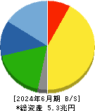 信越化学工業 貸借対照表 2024年6月期