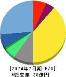 ヴィッツ 貸借対照表 2024年2月期