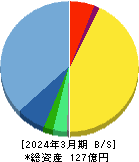 イー・ガーディアン 貸借対照表 2024年3月期