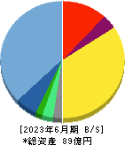 フロンティア・マネジメント 貸借対照表 2023年6月期