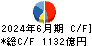 日本電気 キャッシュフロー計算書 2024年6月期