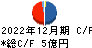 ピクセルカンパニーズ キャッシュフロー計算書 2022年12月期