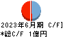 テクノマセマティカル キャッシュフロー計算書 2023年6月期