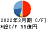 システナ キャッシュフロー計算書 2022年3月期 システナ キャッシュフロー計算書 2022年3月期