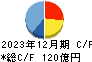 メルコホールディングス キャッシュフロー計算書 2023年12月期