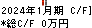 明豊エンタープライズ キャッシュフロー計算書 2024年1月期