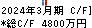 アスコット キャッシュフロー計算書 2024年3月期