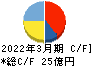 トランザクション・メディア・ネットワークス キャッシュフロー計算書 2022年3月期