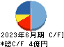 データセクション キャッシュフロー計算書 2023年6月期