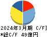 シンニッタン キャッシュフロー計算書 2024年3月期