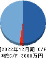 ビート・ホールディングス・リミテッド キャッシュフロー計算書 2022年12月期
