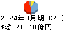 日本ピグメント キャッシュフロー計算書 2024年3月期