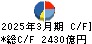豊田自動織機 キャッシュフロー計算書 2025年3月期 豊田自動織機 キャッシュフロー計算書 2025年3月期