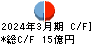 杉田エース キャッシュフロー計算書 2024年3月期